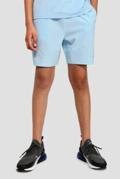 Junior Rush Running Short - Argentinian Blue -Sport Wear Daily Store RUSH RUNNING SHORT ARGENTINIAN BLUE front