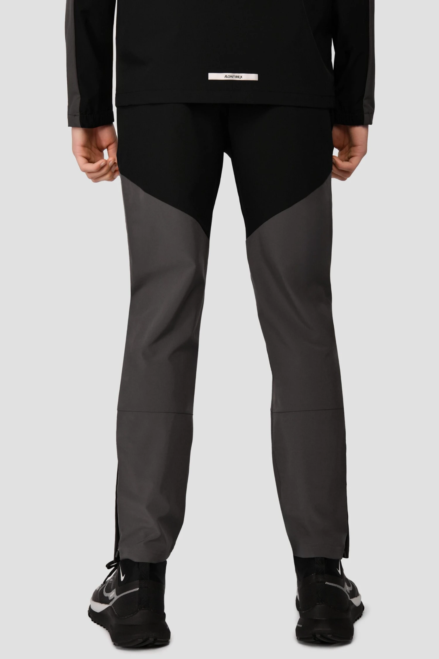 Junior Rush Running Pant - Jet Grey/Black 6 Junior Rush Running Pant - Jet Grey/Black - Image 4