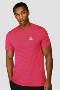 Speed Seamless T-Shirt - Hibiscus/Neon Pink