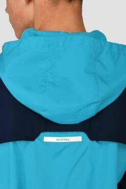 Junior Speed Windbreaker - Midnight Blue/Maya Blue -Sport Wear Daily Store SPEED WINDBREAKER MIDNIGHT BLUE MAYA BLUE back detail