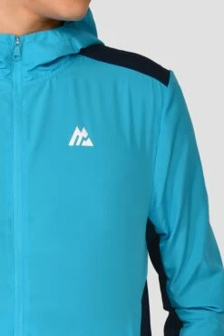 Junior Speed Windbreaker - Midnight Blue/Maya Blue -Sport Wear Daily Store SPEED WINDBREAKER MIDNIGHT BLUE MAYA BLUE close