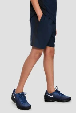 Junior Sprint Short - Midnight Blue/Space Blue -Sport Wear Daily Store SPRINT SHORT MIDNIGHT BLUE SPACE BLUE side other