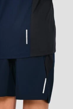 Junior Sprint T-Shirt - Midnight Blue/Space Blue -Sport Wear Daily Store SPRINT TEE MIDNIGHT BLUE SPACE BLUE reflective detail