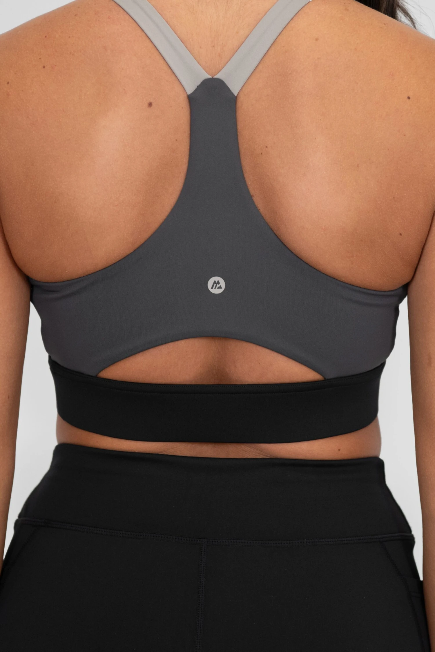Stride Sports Bra - Black/Basalt/Asphalt 7 Stride Sports Bra - Black/Basalt/Asphalt - Image 5