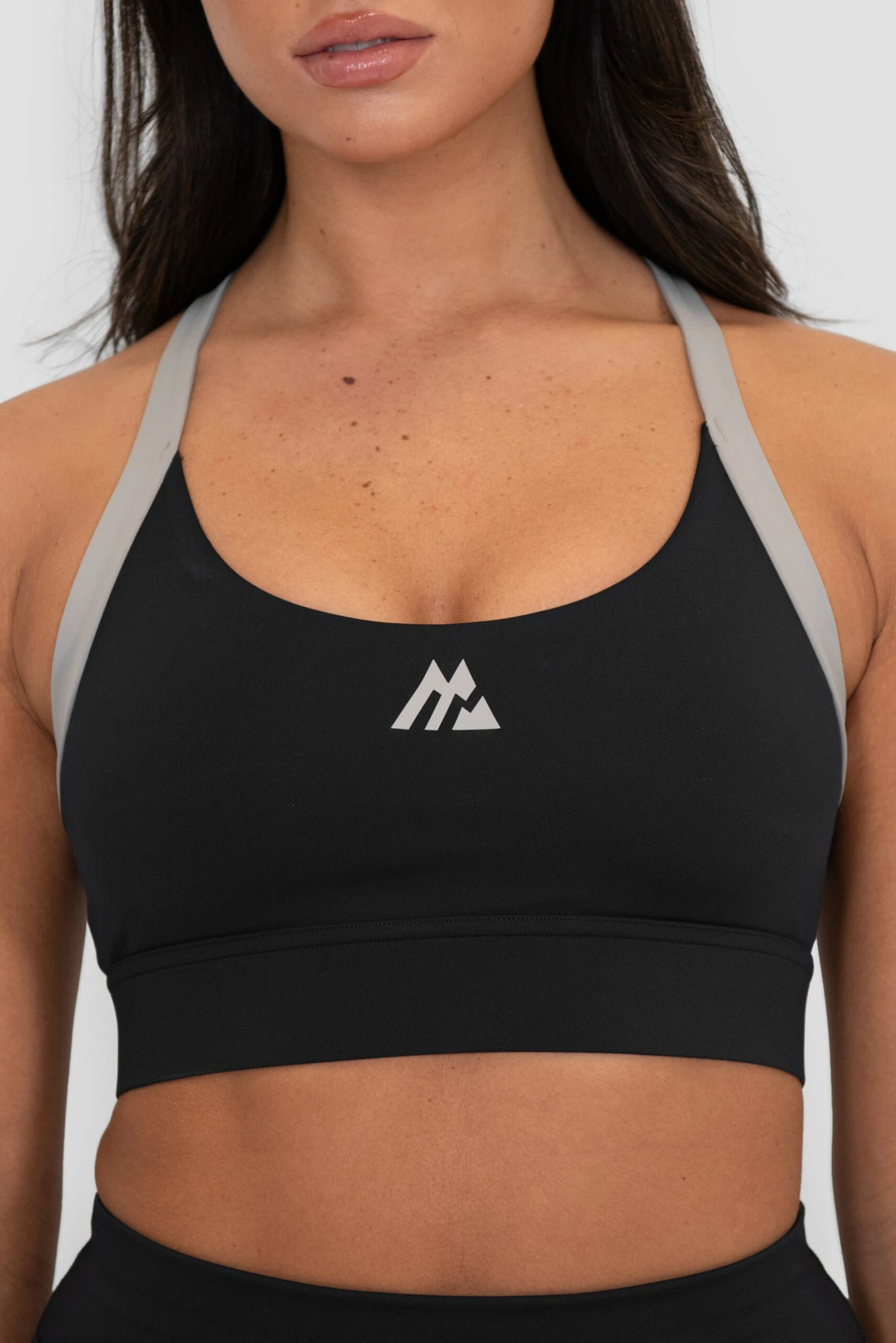 Stride Sports Bra - Black/Basalt/Asphalt 6 Stride Sports Bra - Black/Basalt/Asphalt - Image 4