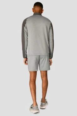 Summit Poly Short - Platinum Grey Marl/Cement Grey -Sport Wear Daily Store SUMMITPOLYSHORT PLATINUMGREYMARL CEMENTGREY fullback