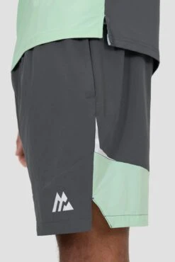 Surge 2.0 Short - Slate Grey/Sea Foam 15 Surge 2.0 Short - Slate Grey/Sea Foam -Sport Wear Daily Store SURGE SHORT SLATE GREY SEA FOAM back detail