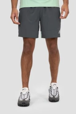Surge 2.0 Short - Slate Grey/Sea Foam 11 Surge 2.0 Short - Slate Grey/Sea Foam -Sport Wear Daily Store SURGE SHORT SLATE GREY SEA FOAM close front