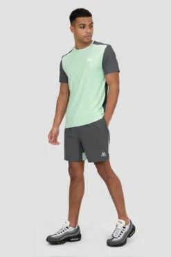 Surge 2.0 Short - Slate Grey/Sea Foam 13 Surge 2.0 Short - Slate Grey/Sea Foam -Sport Wear Daily Store SURGE SHORT SLATE GREY SEA FOAM full front