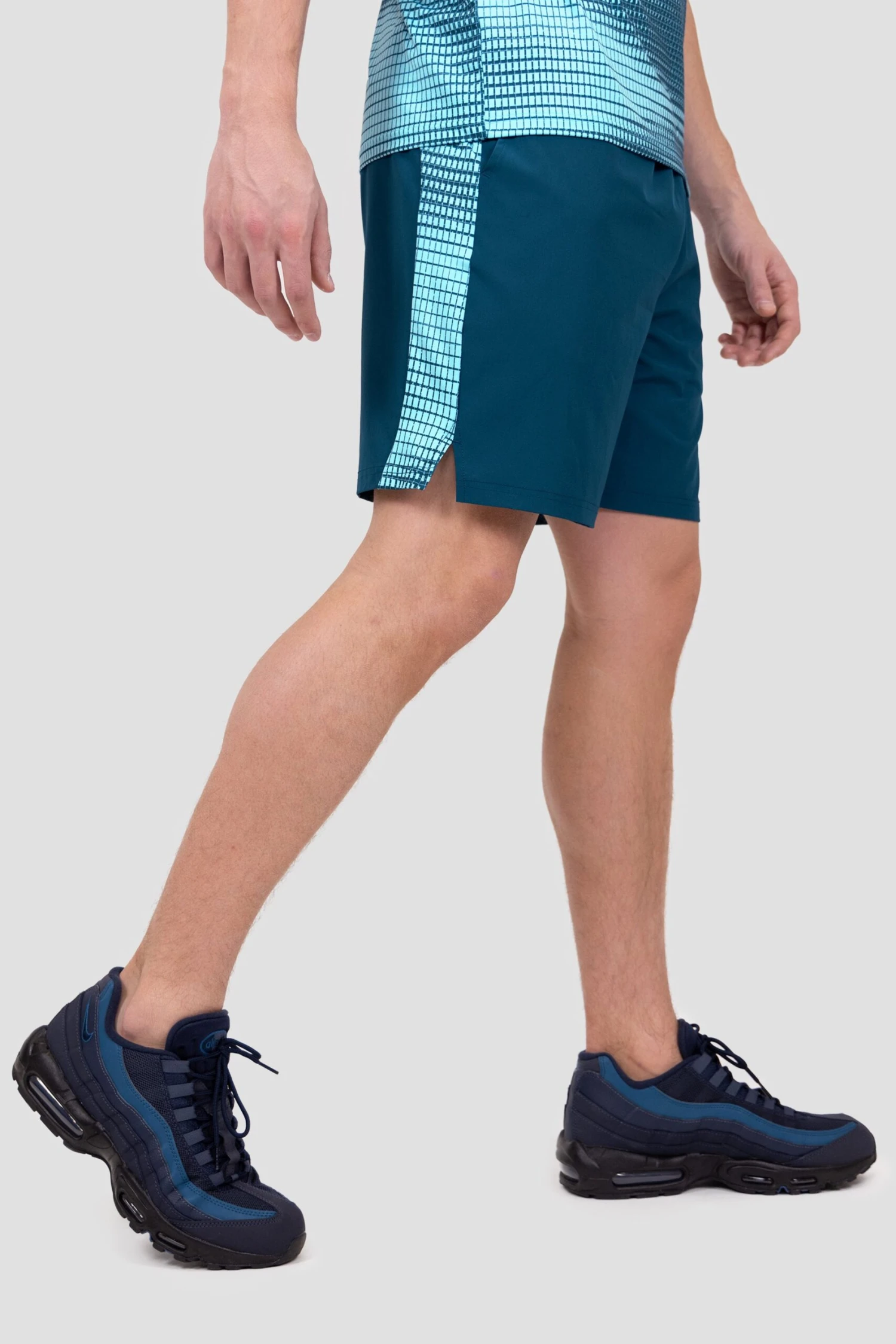 Peak Print Short - Abyssal/Neon Sky 4 Peak Print Short - Abyssal/Neon Sky - Image 2