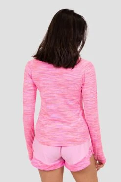 Women's Trail 1/4 Zip - Pink/Lilac -Sport Wear Daily Store TRAIL 1 4 ZIP PINK 2