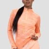 Women's Trail 1/4 Zip - Coral/Peach -Sport Wear Daily Store TRAIL 1 4 ZIP PEACHNECTAR MELON PAPAYAPUNCH 1