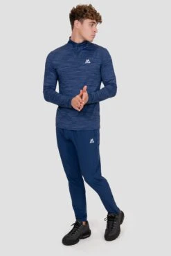 Trail 1/4 Zip - Navy Multi -Sport Wear Daily Store TRAIL 2.0 1 4 ZIP ESTATE BLUE SET SAIL TRUE NAVY full front
