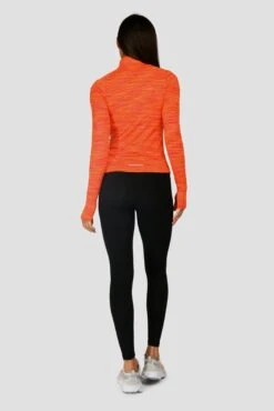 Women's Trail 2.0 1/4 Zip - Neon Pink/Orange/Red Multi -Sport Wear Daily Store TRAIL 2.0 1 4 ZIP MAGENTA LAVA SAFETY ORANGE EMBER back