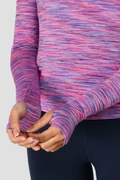 Women's Trail 2.0 1/4 Zip - Purple/Pink 13 Women's Trail 2.0 1/4 Zip - Purple/Pink -Sport Wear Daily Store TRAIL 2.0 1 4 ZIP THISTLE ROYAL PURPLE VIVID VIOLET NEON PINK SLEEVEDETAIL