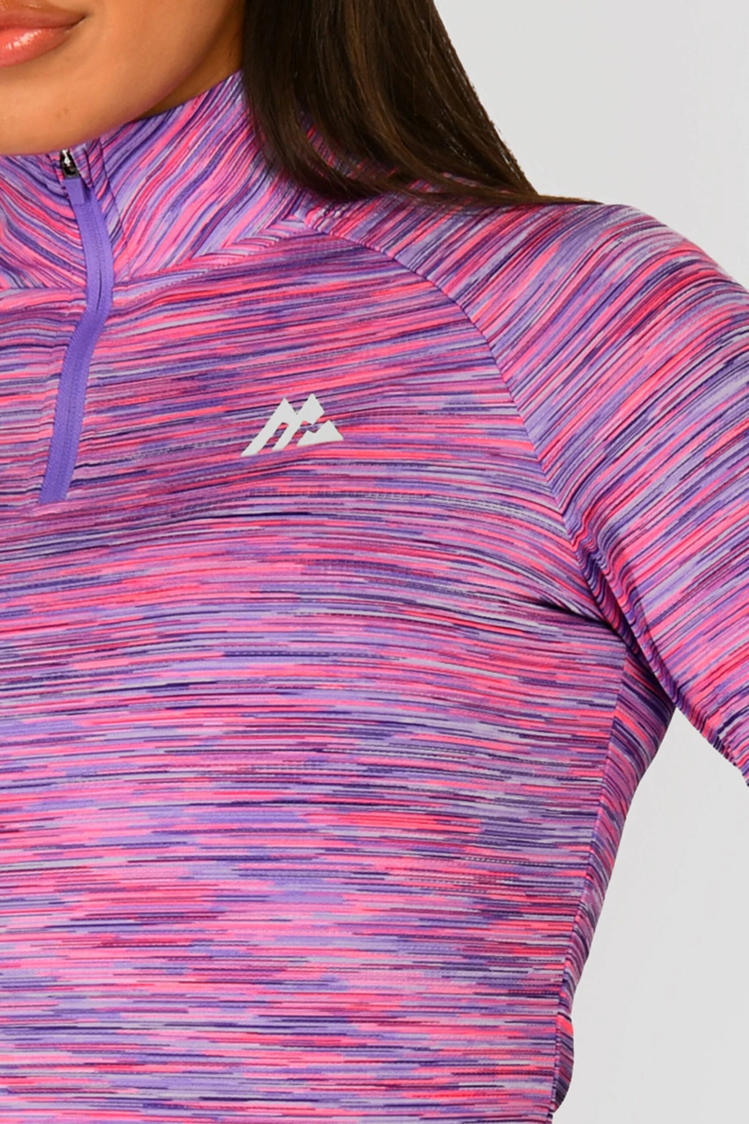 Women's Trail 2.0 1/4 Zip - Purple/Pink 7 Women's Trail 2.0 1/4 Zip - Purple/Pink - Image 5