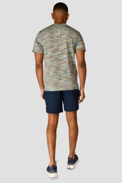 Trail 2.0 T-Shirt - Green/Blue Multi 10 Trail 2.0 T-Shirt - Green/Blue Multi -Sport Wear Daily Store TRAIL 2.0 TEE MOUNTAIN MEADOW AZURE BLUE WHITE COPPER back