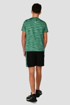 Junior Trail 2.0 T-Shirt - Green/Black -Sport Wear Daily Store TRAIL 2.0 TEE TEAL MIST back