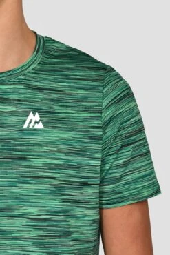 Junior Trail 2.0 T-Shirt - Green/Black -Sport Wear Daily Store TRAIL 2.0 TEE TEAL MIST close