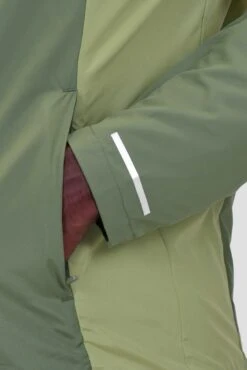 Trail Windbreaker - Khaki Green Multi -Sport Wear Daily Store TRAIL 3.0 WINDBREAKER KHAKI GREEN MULTI sleeve detail