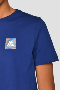 Junior Trail Box T-Shirt - Marine Blue -Sport Wear Daily Store TRAIL BOX TEE MARINE BLUE close