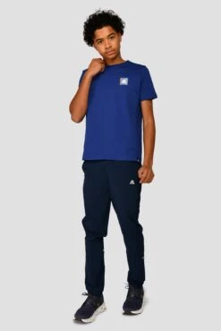 Junior Trail Box T-Shirt - Marine Blue -Sport Wear Daily Store TRAIL BOX TEE MARINE BLUE full front