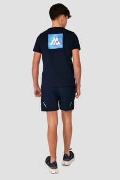 Junior Trail Box T-Shirt - Midnight Blue -Sport Wear Daily Store TRAIL BOX TEE MIDNIGHT BLUE back