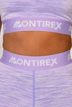 Trail Icon Bra Top - Lilac Multi -Sport Wear Daily Store TRAIL ICON BRA TOP LILAC BLOOM MAGNOLIA PEARLY HEATHER AMETHYST banddetail