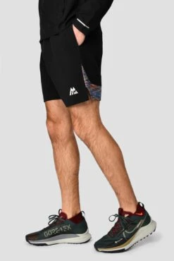 Trail Panel 2.0 Short - Black/Blue/Orange