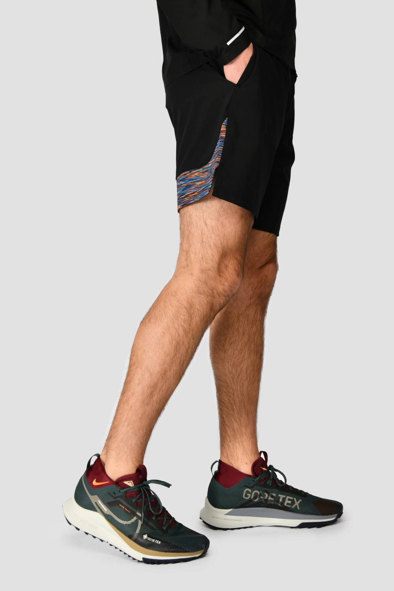 Trail Panel 2.0 Short - Black/Blue/Orange 4 Trail Panel 2.0 Short - Black/Blue/Orange - Image 2