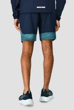 Trail Panel 2.0 Short - Navy/Turquoise -Sport Wear Daily Store TRAIL PANEL 2.0 SHORT MIDNIGHT BLUE AERO BLUE DEEP SEA back