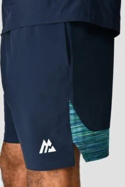 Trail Panel 2.0 Short - Navy/Turquoise -Sport Wear Daily Store TRAIL PANEL 2.0 SHORT MIDNIGHT BLUE AERO BLUE DEEP SEA detail