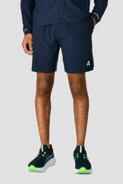 Trail Panel 2.0 Short - Navy/Turquoise -Sport Wear Daily Store TRAIL PANEL 2.0 SHORT MIDNIGHT BLUE AERO BLUE DEEP SEA front