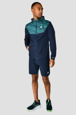 Trail Panel 2.0 Short - Navy/Turquoise -Sport Wear Daily Store TRAIL PANEL 2.0 SHORT MIDNIGHT BLUE AERO BLUE DEEP SEA full front