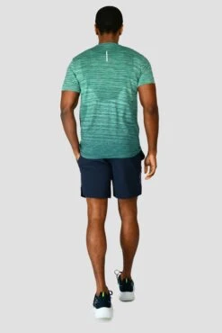 Trail Seamless T-Shirt - Mountain Meadow/Deep Sea -Sport Wear Daily Store TRAIL SEAMLESS T SHIRT MOUNTAIN MEADOW DEEP SEA back