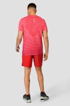 Trail Seamless T-Shirt - Hibiscus/Rouge -Sport Wear Daily Store TRAIL SEAMLESS TEE HIBISCUS ROUGE back