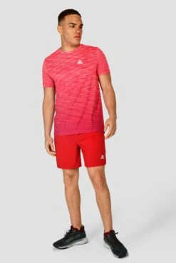 Trail Seamless T-Shirt - Hibiscus/Rouge -Sport Wear Daily Store TRAIL SEAMLESS TEE HIBISCUS ROUGE front