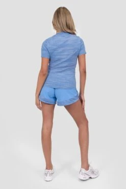 Women's Trail T-Shirt - Blue/Multi -Sport Wear Daily Store TRAIL T SHIRT AZURE BLUE 2