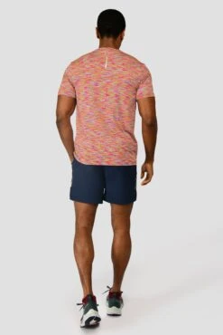 Trail 2.0 T-Shirt - Blue/Pink Multi -Sport Wear Daily Store TRAIL TEE ARCTIC BLUE NEON BLUE PINK MAGNET OG NEON back