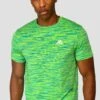 Trail 2.0 T-Shirt - OG Neon/Green -Sport Wear Daily Store TRAIL TEE OG NEON PERSIAN GREEN NEON BLUE close front