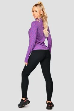 Women's Trail 2.0 1/4 Zip - Purple/Blue -Sport Wear Daily Store TRAIL2.01 4ZIP PURPLE ELECTRICPURPLE NEONBLUE SHOCKINGPINK back