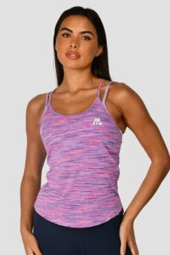 Trail 2.0 Strappy Vest - Purple/Pink