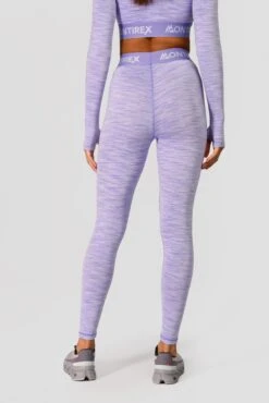 Trail Icon Legging - Lilac Multi -Sport Wear Daily Store TRAILICONLEGGING LILACBLOOM MAGNOLIA PEARLYHEATHER AMETHYST back