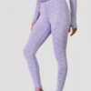 Trail Icon Legging - Lilac Multi -Sport Wear Daily Store TRAILICONLEGGING LILACBLOOM MAGNOLIA PEARLYHEATHER AMETHYST sidelogo 1