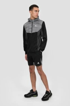 Trail Panel Short - Black/Grey/White 13 Trail Panel Short - Black/Grey/White -Sport Wear Daily Store TRAIL PANEL 2.0 SHORT BLACK BEAUTY ASPHALT MONUMENT CASTLEROCK Full Front