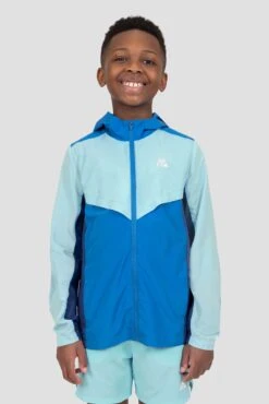 Boys Speed 2.0 Windbreaker - Neon Blue/Neon Sky/Marine Blue