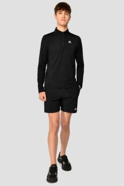 Junior Track 2.0 Short - Black -Sport Wear Daily Store Track 2.0 Short Black Full Front