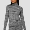 Trail 2.0 1/4 Zip - Black/Grey Multi -Sport Wear Daily Store Trail 1 4 Zip GREY BLACK WHITE Close Front