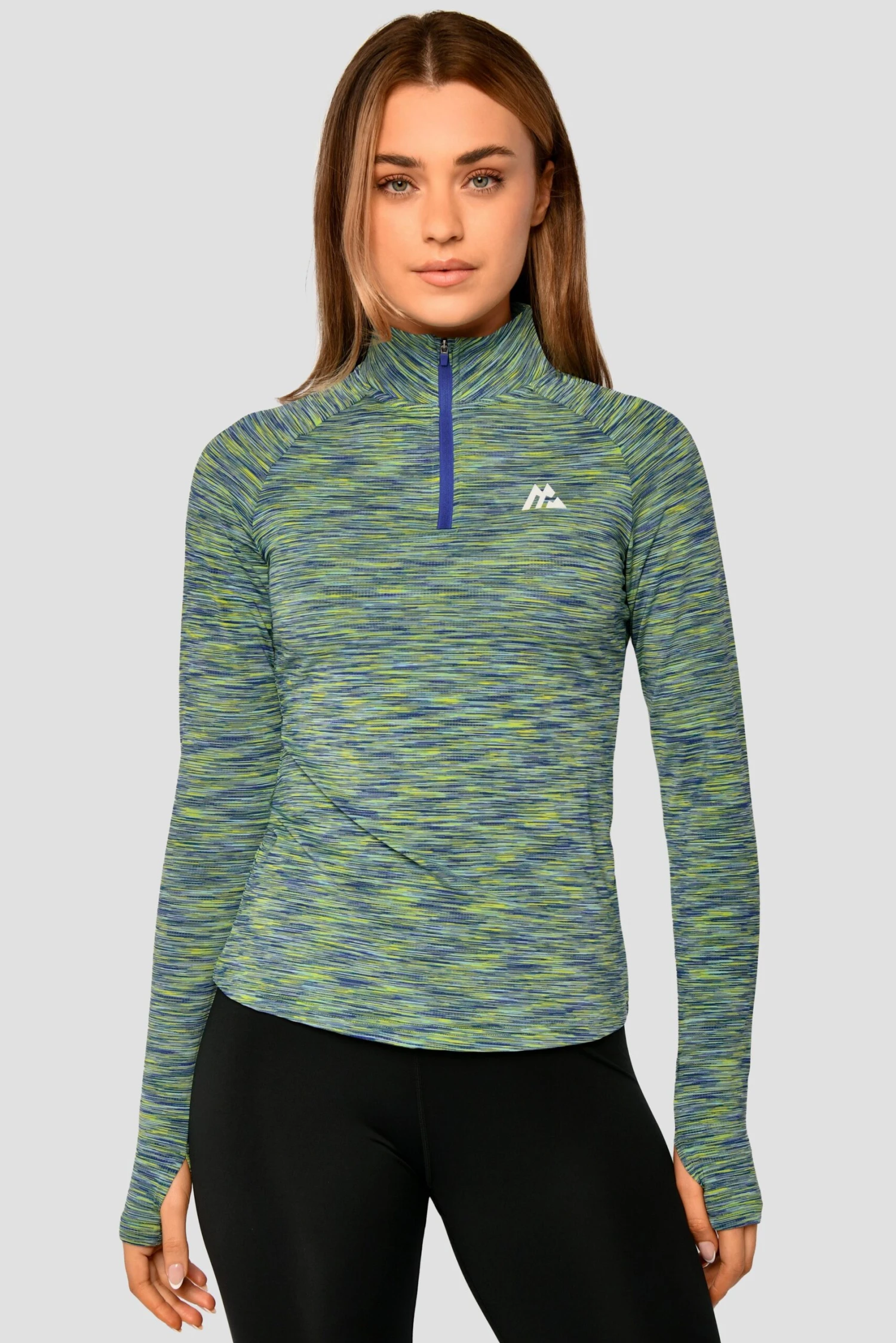 Trail 2.0 1/4 Zip - Green/Blue Multi 3 Trail 2.0 1/4 Zip - Green/Blue Multi