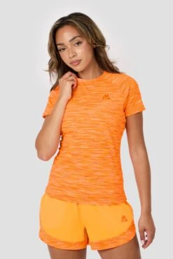 Women's Trail T-Shirt - Tangerine/White